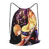 [RFSHOPO] 鬼滅の刃 ジムサック 大容量ナップサック 巾着バック 軽量 防水 旅行 アウトドア スポーツジム ジムバッグ 運動トレーニングunisex 多機能 巾着袋