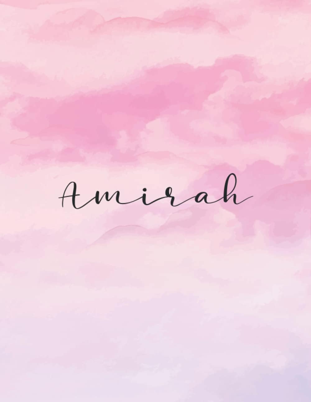 Amirah: Journal Notebook Gray for Writing and Drawing, Blank | Calligraphy Dot Grid Journals | 8.5 x 11 inch - V.610