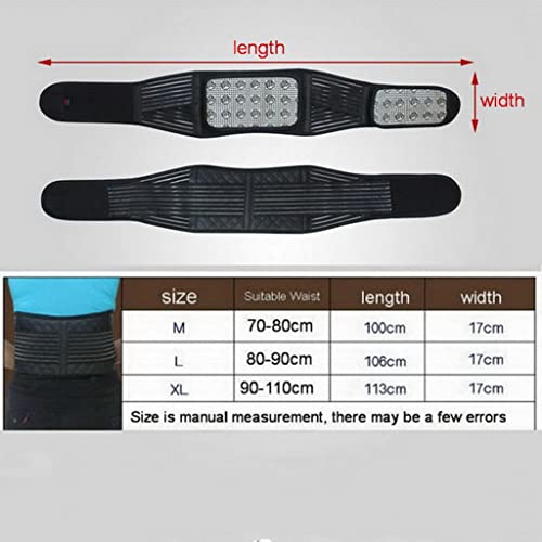 Cintura soporte para la espalda con imanes de turmalina y ajuste lumbar 6