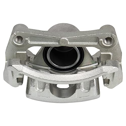 Image of TRQ Front Left Brake Caliper w /Bracket Drivers Side