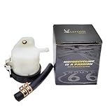 Motorcycle Front Brake Master Cylinder Brake Pump Tank Oil Cup Fluid Bottle Reservoir Aftermarket Part Compatible with for Yamaha FZS 600 YZF-R1 YZF-R6 YZFR1 YZFR6 R6 R1 2000-2018