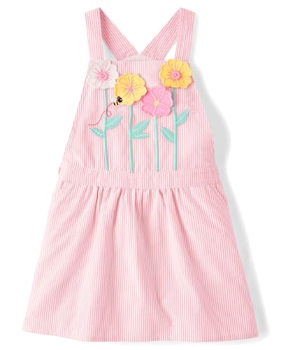 Image of Gymboree Girl and Toddler Embroidered Sleeveless Skirtall Jumpers