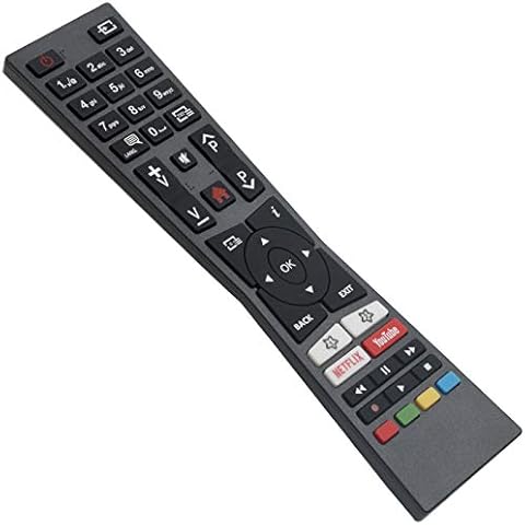 ALLIMITY RM-C3331 Mando a Distancia reemplazado por JVC Smart 4K LED TV with Youtube Netflix Buttons LT-32VF52M LT-32VFQ52I LT-32VH52M LT-40VF52M LT-43V55LU LT-43VU63M LT-49V55LFA Cover