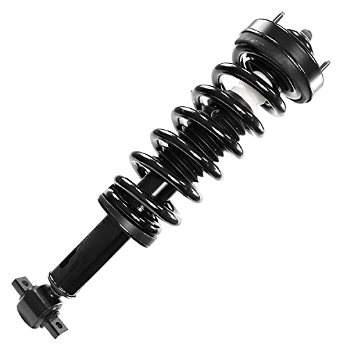 Image of Detroit Axle - Front Struts & Coil Springs Upper Control Arms w /Ball Joints Replacement for 2014 Ford F-150 4WD - 4pc Set