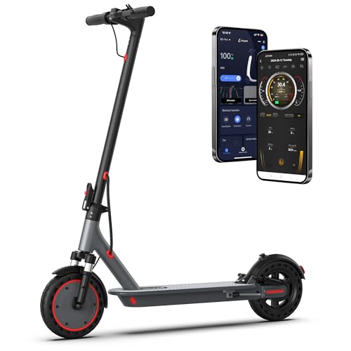 Image of VOLPAM Electric Scooter with Dual Suspensions, 19 /22MPH, 350W /500W /800WMotor, 60 /40 /31 /23Miles Long Range, Dual Braking, Max Load 264 lbs