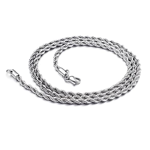 Chaîne corde en acier inoxydable durable avec des finitions de luxe