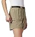Columbia Women's Standard Sandy River Cargo Short, Tusk, Large