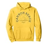 Cannon Beach Oregon home Cannon Beach family vacation Beach Pullover Hoodie
