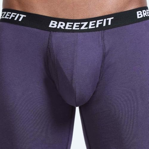 Image of Soft Modal Boxer Trunk | Full Thigh Coverage | Large Pouch | Low Waist | Anti-Chafe Comfort | No Ride-Up Fit | Pack of 2