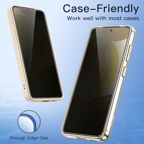 Image of JETech Privacy Screen Protector Guard for Samsung Galaxy S24, 2-Pack