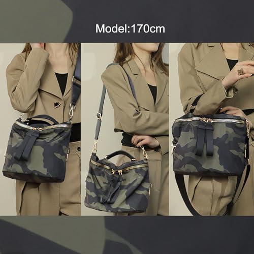 Women Nylon Handbag Anti-theft Casual Lightweight Travel Shopping Shoulder Bag Crossbody Bag2