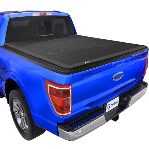 Tyger Auto T3X Soft Tri-Fold in Fabric Truck Bed Tonneau Cover Compatible with 2015-2020 Ford F-150 | 5.5' (67") Bed | TG-BC3F1041X