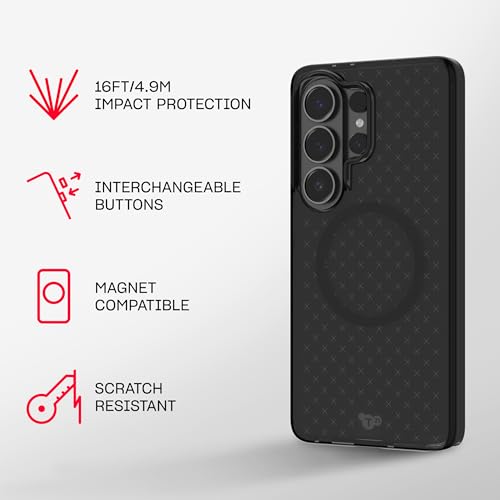 Image of Tech21 Samsung Galaxy S26 Ultra Evocheck with Magnet - Smokey /Black