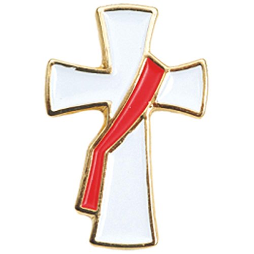 Terra Sancta Guild Deacon's Cross Lapel Brooch Pin