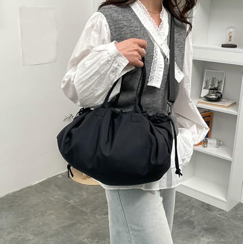 Bolso Tote Slouchy de Nylon para Mujer miniatura 3