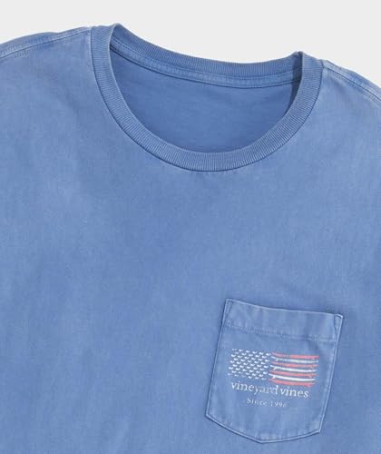 vineyard vines Men's Drift Dye Surf Minimal Flag Short-Sleeve Pocket Tee4