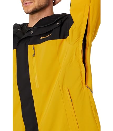 Image of Oakley Mens Oakley Thermonuclear Protection Throwback Thursday Shell Jacket