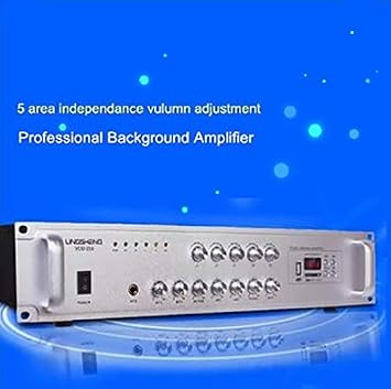 Engineering Level Loudspeaker System 5-area Independently Adjustable High Power Background Music Power Amplifier 220V