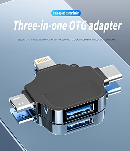 Convertisseur OTG USB type C avec connecteur Lightning pour Android