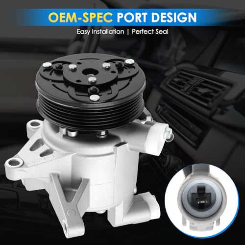HAYIAUTO Car A/C Compressor Fit for Subaru Forester 2014-2018, Impreza 2012-2016, Crosstrek 2016-2017, XV Crosstrek 2013-2015 Automotive Replacement AC Compressor 73111FJ000 A/C Compressor for Car by HAYIAUTO - Used condition - Image 6