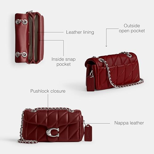 Image of COACH Women's Quilted Leather Tabby 20 Shoulder Bag