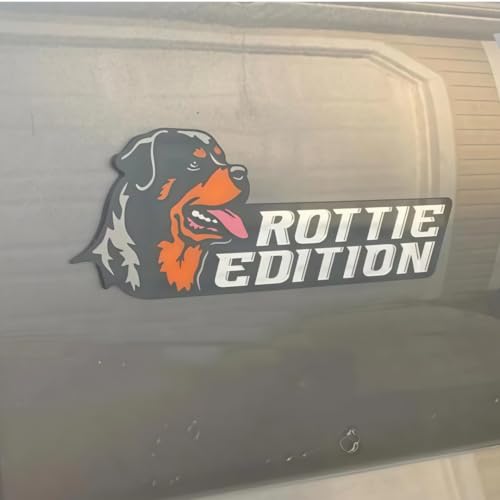 Image of Car Emblem: Dog Car Badge Laser Cutting Emblem Cool Decals Trucks German Shepherd Badge Corgi Edition Doodle Golden Retriever Vehicles Dachshund Addition Rottweiler (Rottie)