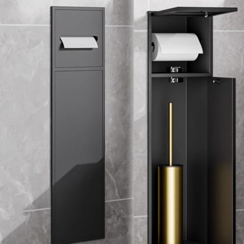 ステンレス鋼シャワーアルコーブオーガナイザー - トイレタリー、シャンプー&トイレットペーパーの保管、スペース節約バスルームソリューション用の防水棚