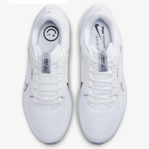 Image of Nike Men's Air Zoom Pegasus Sneaker, White, 6 US