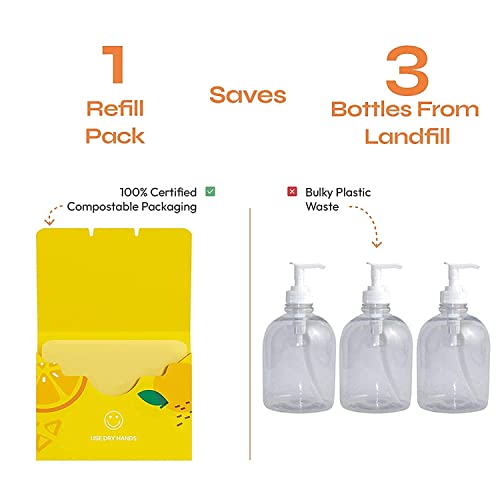 Fomin - Antibacterial Paper Soap Sheets For Hand Washing - (300 Sheets) Lavender Portable Travel Soap Sheets, Dissolvable Camping Mini Soap, Portable Soap Sheets #TOP5