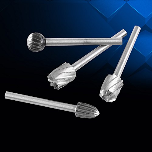 Marhynchus Un Conjunto de Archivos con Rebabas Rápidas de acero: 20 pcs. Herramientas de Carpintería con 1/8 Pulgadas, Ideales para Cortar y Formar Madera, Plástico y Otros Materiales Blandos - imagen 2