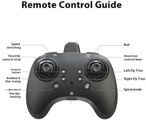 Image of RC Aeroplane for Kids & Adults, 2.4GHz Remote Control Airplane with LED Lights, 360 Flip Stunts, USB Rechargeable Plane with Gyro Stabilization for Beginners