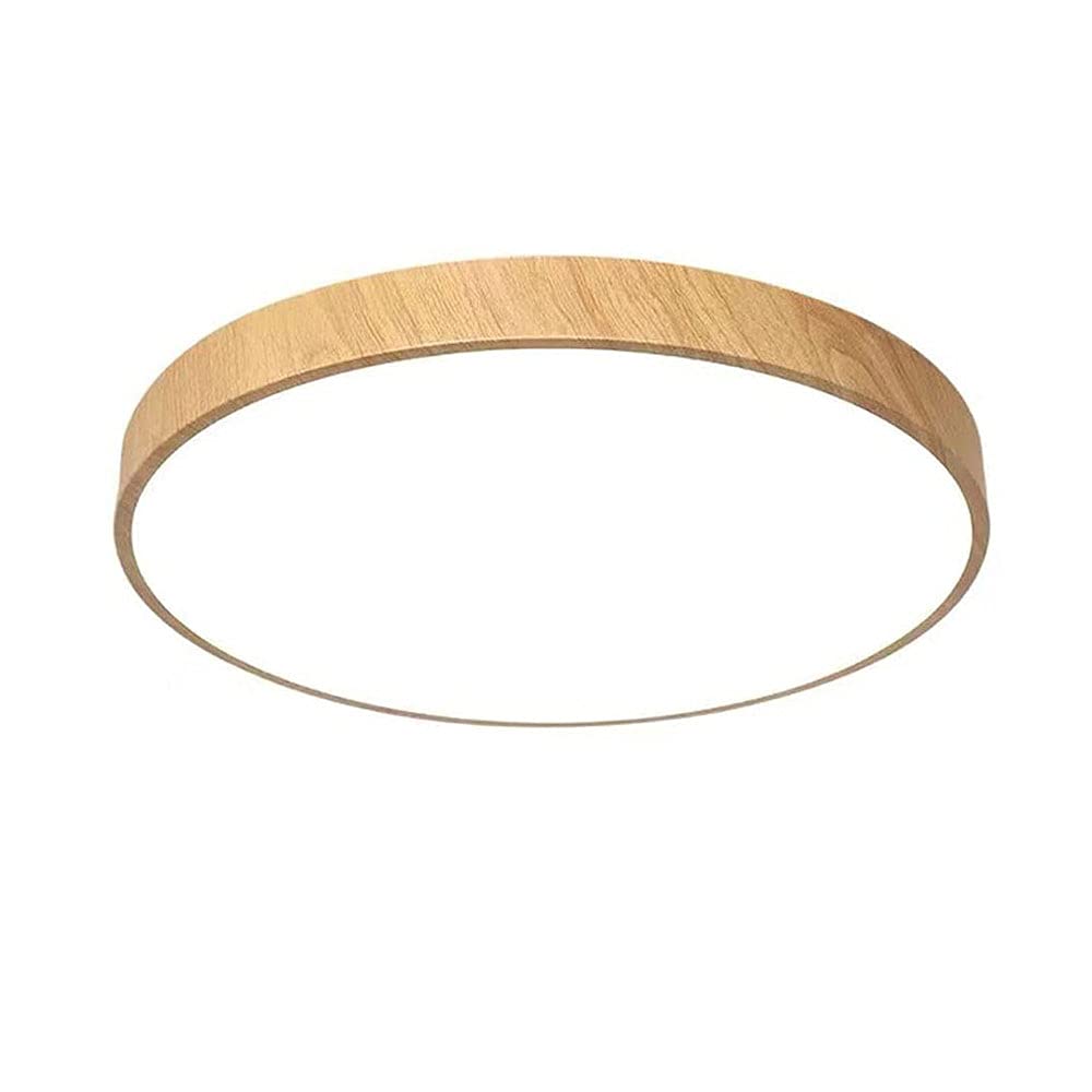 Plafonnier LED acrylique dimmable 36W rond 50 cm pour couloir et cuisine