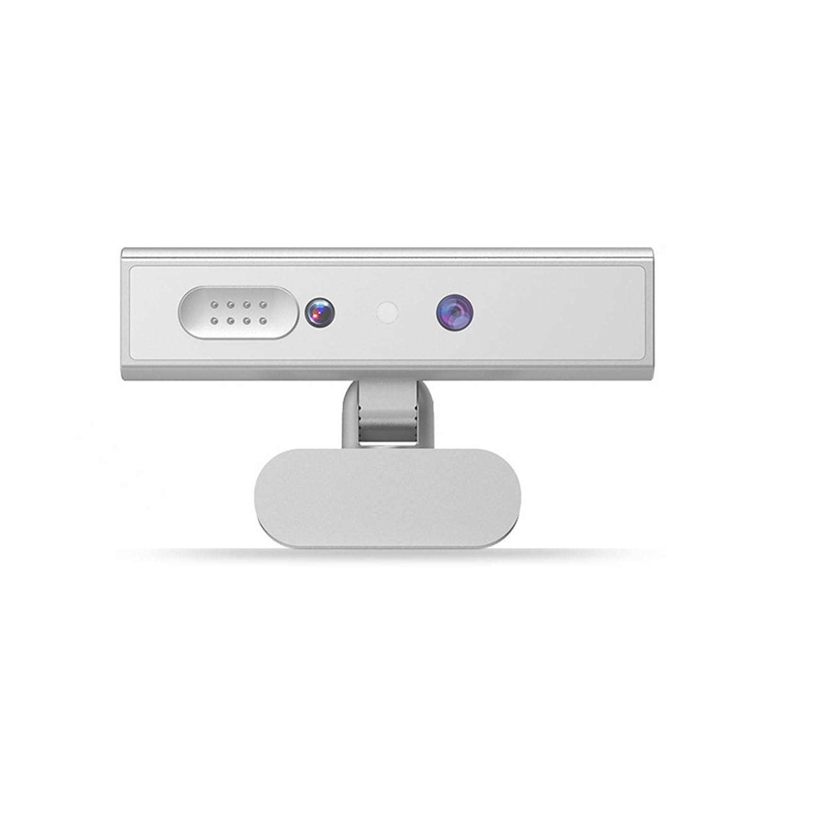 Kamera internetowa, Kamera internetowa Rozpoznawanie twarzy Kamera internetowa Full HD 1080P 30 kl./s Uniwersalna kompatybilność Do konferencji, transmisji na żywo, nagrywania(Silver)