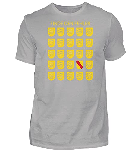 T-shirt homme gris XXL Finde den Fehler idéal pour les sorties décontractées