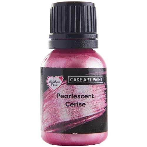 The Rainbow Dust - Pintura Comestible Pearlescent Cerise 25Ml