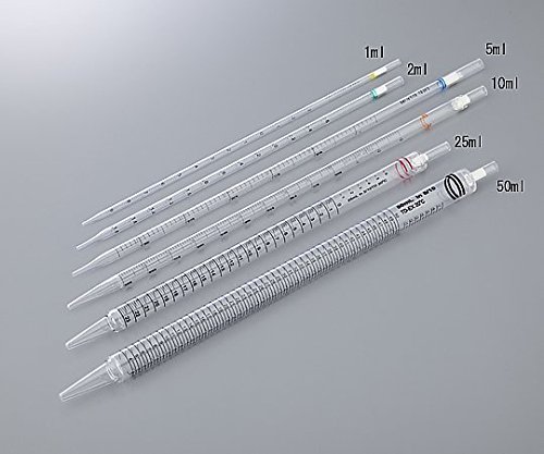 AS ONE VIOLAMO Disposable Pipette Individually Plastic Packed 10 mL / 2-4131-14