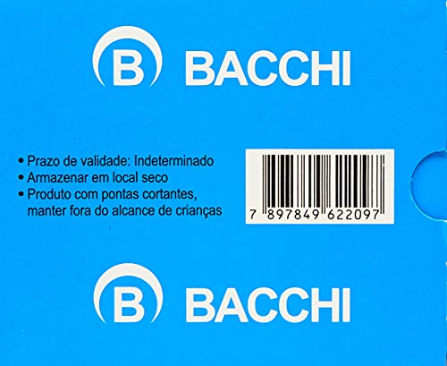 Grampo para Grampeador, 23/10 Galvanizado, 1000 grampos, Bacchi