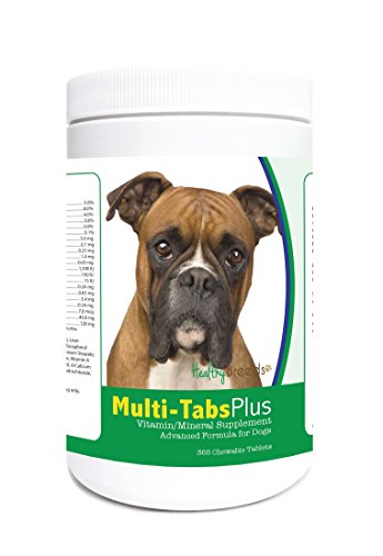 Healthy Breeds Boxer Multi-Tabs Plus Chewable Tablets 365 Count #TOP26