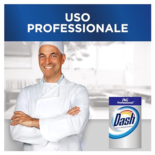 Dash Professional Detersivo Lavatrice Polvere, 150 Lavaggi, 7.5Kg, Formula Professionale, Pulito Profondo, Dona Morbidezza Ai Capi Dal Primo Lavaggio, Con Fresca Profumazione, Per Uso Professionale - 4