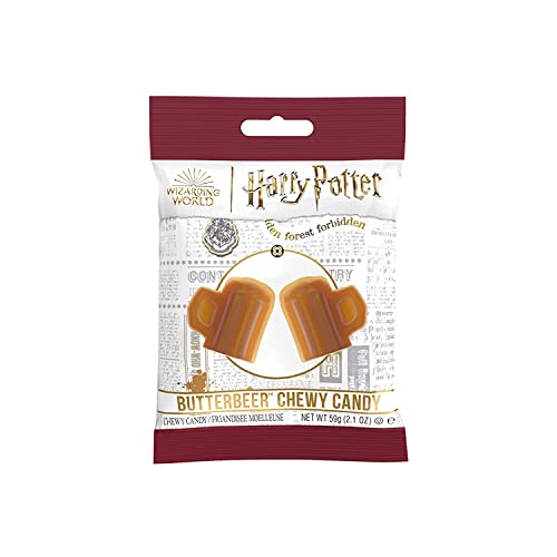 Harry Potter Set mit Butterbeer Chewy Candy 59 g, Bertie Bott’s 54 g und Schokofrosch 15g