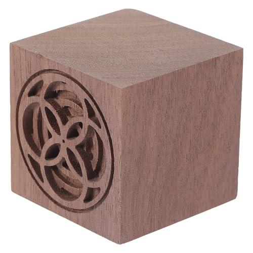 Difusor aromático eléctrico de madera cuadrado 4x4x4cm