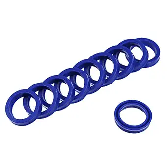 uxcell UN Radial Shaft Seal 18mm ID x 24mm OD x 5mm Width PU Oil Seal, Blue Pack of 10