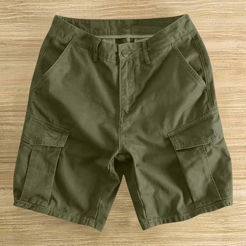 Men's Cargo Shorts Relaxed Fit Zip Off Casual Stretch Outdoor Work Shorts 2026 Summer Lightweight Multi Pockets Hiking Pants - 5