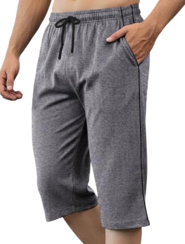 Image of FEEL TRACK Men's Regular Fit Three Fourth Capri