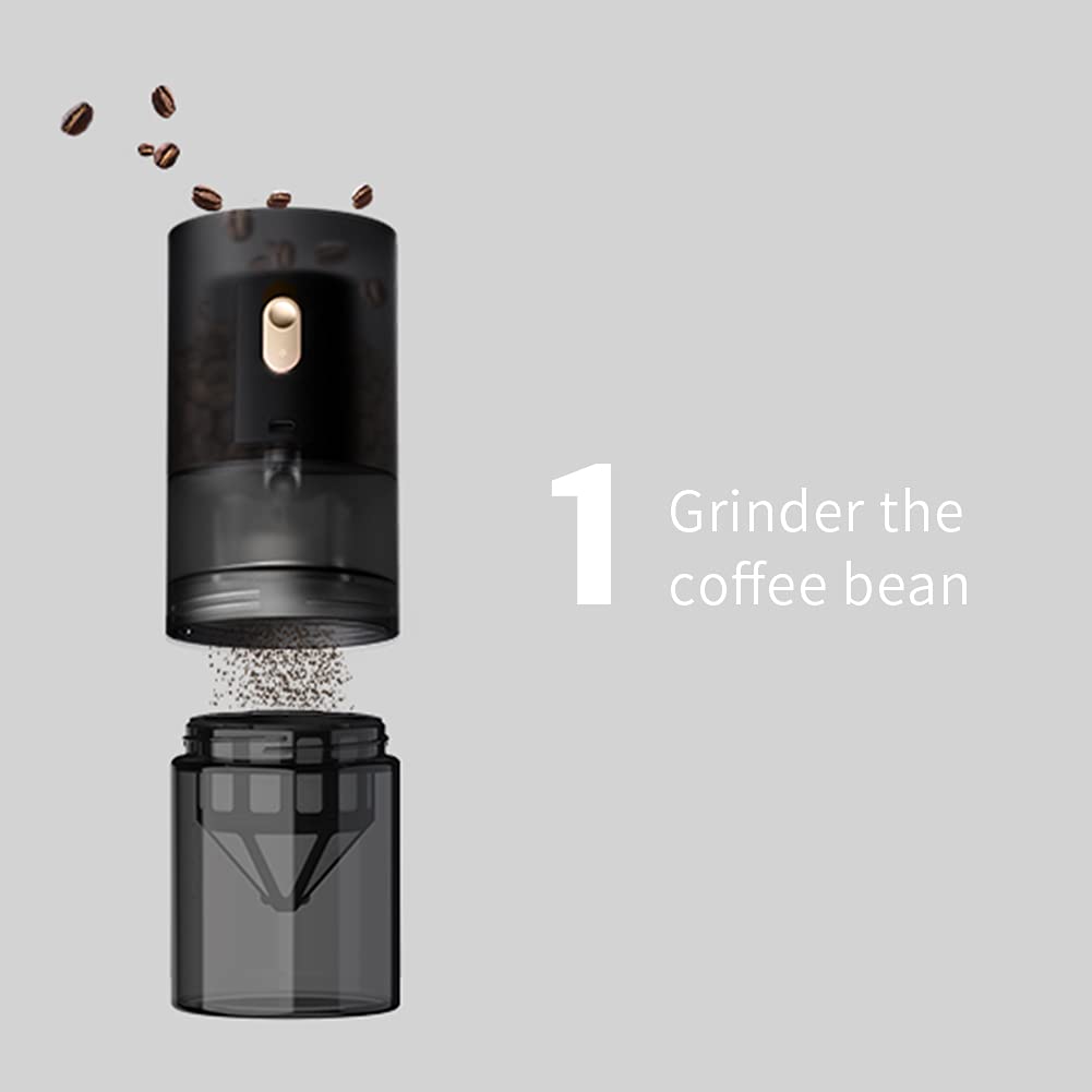 Amazon | TIMEMORE (タイムモア) Grinder Go 電動コーヒーグラインダー 