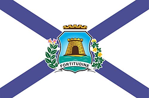 Drapeau Fortaleza Ceará grand format de 90x150 cm pour supporter le Brésil - 2