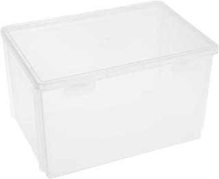Toyvian PP Disc Storage Box, Dustproof CD Dvd Organizer for Home Decor