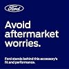 Ford Genuine OEM Bronco Emblem Bronco | Gloss Black Finish Decal with Easy Installation | M1447BRB