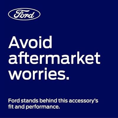 Ford Genuine OEM Bronco Emblem Bronco | Gloss Black Finish Decal with Easy Installation | M1447BRB