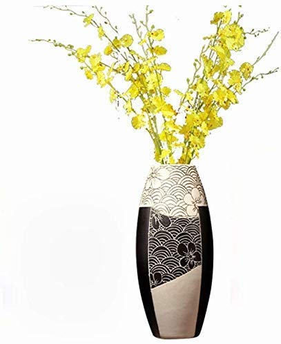 Vase en céramique de table à manger MU avec trois pièces au design moderne et épuré